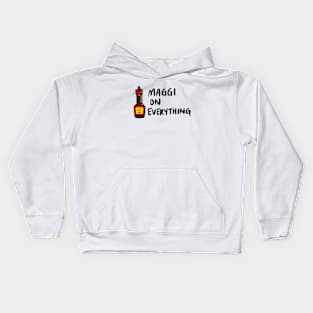 Maggi On Everything Kids Hoodie